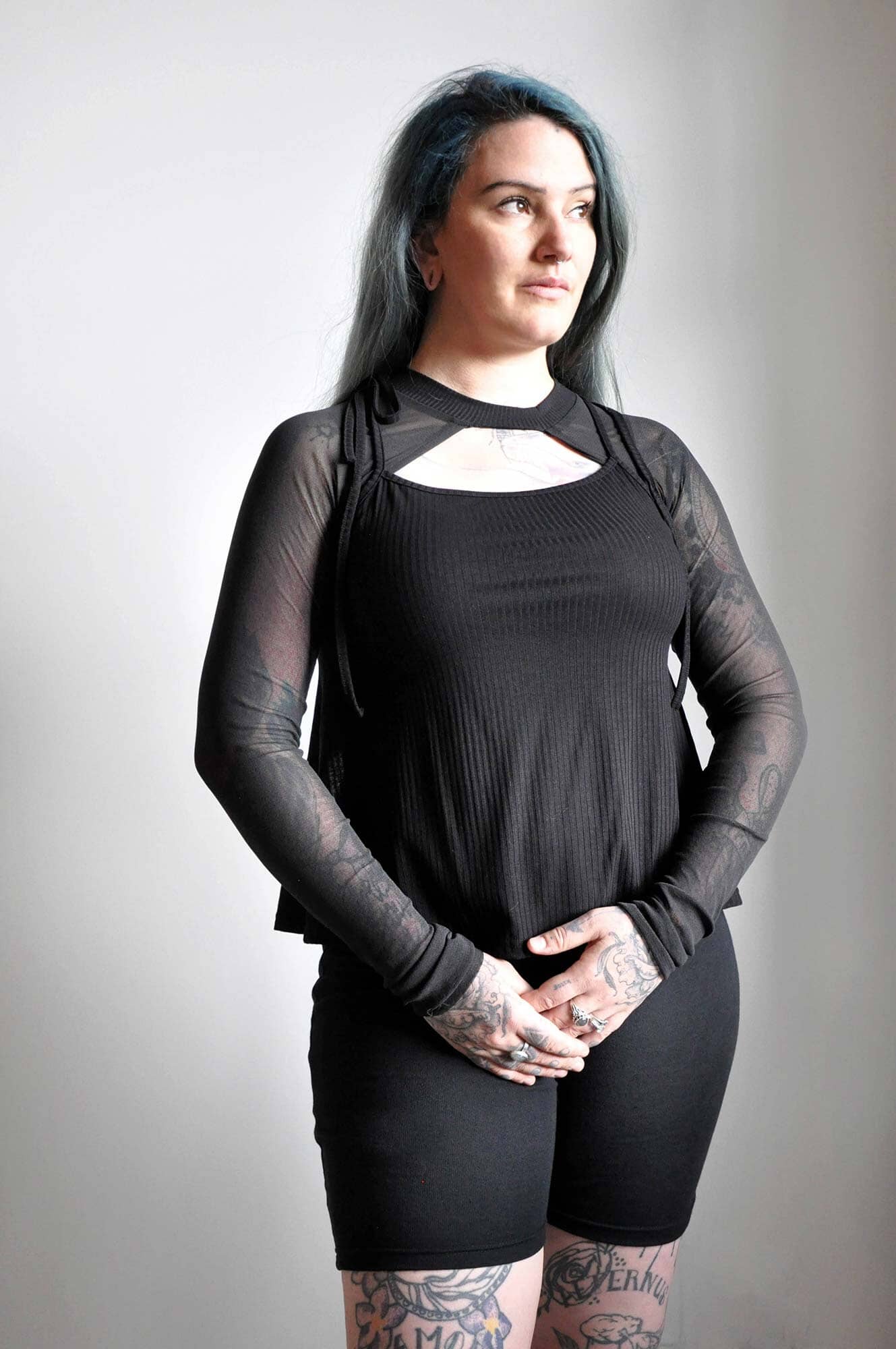 Mesh Ayla Shrug Shrugs NOCTEX